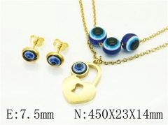 HY Wholesale Jewelry Set 316L Stainless Steel jewelry Set-HY12S1321BNL