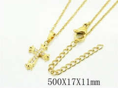 HY Wholesale Necklaces Stainless Steel 316L Jewelry Necklaces-HY12N0651DOL