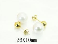 HY Wholesale Earrings 316L Stainless Steel Earrings Jewelry-HY32E0495OL