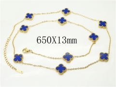 HY Wholesale Necklaces Stainless Steel 316L Jewelry Necklaces-HY50N0002HJU