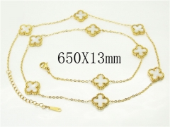 HY Wholesale Necklaces Stainless Steel 316L Jewelry Necklaces-HY50N0001HJQ