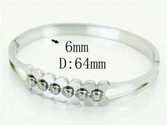 HY Wholesale Bangles Jewelry Stainless Steel 316L Popular Bangle-HY80B1809HHF