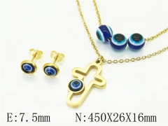 HY Wholesale Jewelry Set 316L Stainless Steel jewelry Set-HY12S1318FNL