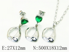 HY Wholesale Jewelry Set 316L Stainless Steel jewelry Set-HY25S0790HMC