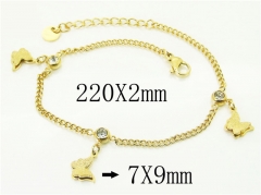 HY Wholesale Bracelets 316L Stainless Steel Jewelry Bracelets-HY43B0181NQ