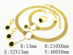 HY Wholesale Jewelry Set 316L Stainless Steel jewelry Set-HY50S0457JFF