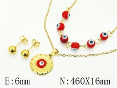 HY Wholesale Jewelry Set 316L Stainless Steel jewelry Set-HY91S1766HIV