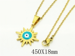 HY Wholesale Necklaces Stainless Steel 316L Jewelry Necklaces-HY24N0143LX