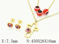 HY Wholesale Jewelry Set 316L Stainless Steel jewelry Set-HY12S1313ZNL