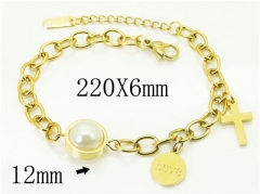 HY Wholesale Bracelets 316L Stainless Steel Jewelry Bracelets-HY43B0180NS