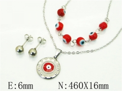 HY Wholesale Jewelry Set 316L Stainless Steel jewelry Set-HY91S1802HXX