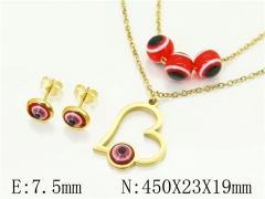 HY Wholesale Jewelry Set 316L Stainless Steel jewelry Set-HY12S1312SNL