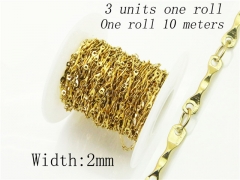 HY Wholesale 316 Stainless Steel Jewelry Cheap Long Chain-HY70AE2399NCC