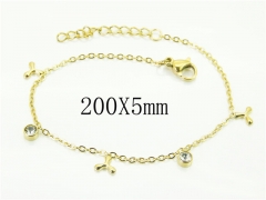 HY Wholesale Bracelets 316L Stainless Steel Jewelry Bracelets-HY25B0306OT