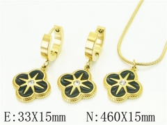 HY Wholesale Jewelry Set 316L Stainless Steel jewelry Set-HY32S0112HJF