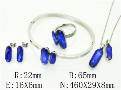 HY Wholesale Jewelry Set 316L Stainless Steel jewelry Set-HY50S0463HLC