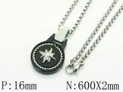 HY Wholesale Necklaces Stainless Steel 316L Jewelry Necklaces-HY41N0293HOA