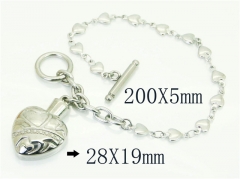 HY Wholesale Bracelets 316L Stainless Steel Jewelry Bracelets-HY91B0511HEE