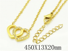 HY Wholesale Necklaces Stainless Steel 316L Jewelry Necklaces-HY43N0114LL