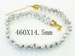 HY Wholesale Necklaces Stainless Steel 316L Jewelry Necklaces-HY91N0142HIA