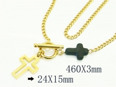 HY Wholesale Necklaces Stainless Steel 316L Jewelry Necklaces-HY91N0124HIW