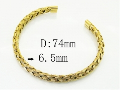 HY Wholesale Bangles Jewelry Stainless Steel 316L Popular Bangle-HY80B1837HVV