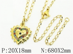 HY Wholesale Necklaces Stainless Steel 316L Jewelry Necklaces-HY32N0933TNL