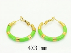 HY Wholesale Earrings 316L Stainless Steel Earrings Jewelry-HY80E0891YNL