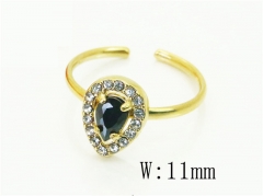 HY Wholesale Rings Jewelry Stainless Steel 316L Rings-HY15R2747UKO