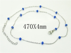 HY Wholesale Necklaces Stainless Steel 316L Jewelry Necklaces-HY39N0785NY