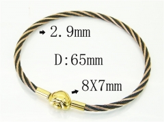 HY Wholesale Bangles Jewelry Stainless Steel 316L Popular Bangle-HY51B0285HMU