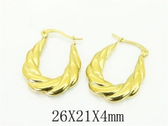 HY Wholesale Earrings 316L Stainless Steel Earrings Jewelry-HY80E0920ENL