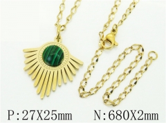 HY Wholesale Necklaces Stainless Steel 316L Jewelry Necklaces-HY32N0934RNL