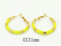 HY Wholesale Earrings 316L Stainless Steel Earrings Jewelry-HY80E0890UNL