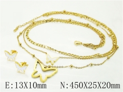 HY Wholesale Jewelry Set 316L Stainless Steel jewelry Set-HY12S1343HHC