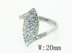 HY Wholesale Rings Jewelry Stainless Steel 316L Rings-HY19R1331PC