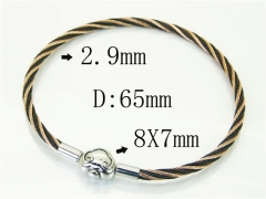 HY Wholesale Bangles Jewelry Stainless Steel 316L Popular Bangle-HY51B0284HMZ