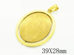 HY Wholesale Pendant Jewelry 316L Stainless Steel Jewelry Pendant-HY12P1811NE