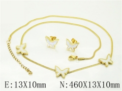 HY Wholesale Jewelry Set 316L Stainless Steel jewelry Set-HY12S1346HHZ