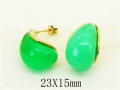 HY Wholesale Earrings 316L Stainless Steel Earrings Jewelry-HY80E0957OL