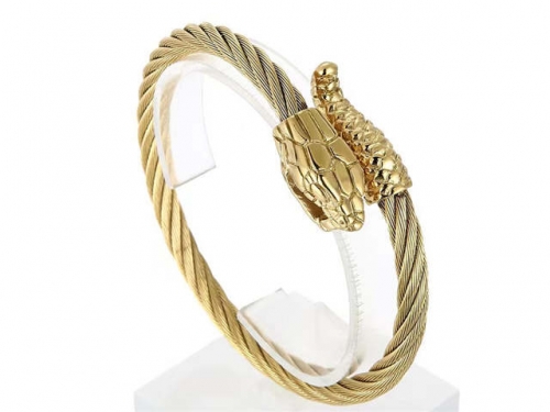 HY Wholesale Bracelet Stainless Steel 316L Fashion Bangle-HY0150D0036