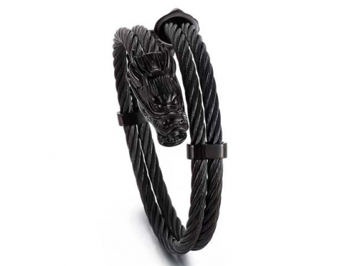 HY Wholesale Bracelet Stainless Steel 316L Fashion Bangle-HY0150D0033