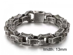 HY Wholesale Bracelets Jewelry 316L Stainless Steel Bracelets Jewelry-HY0150B0128