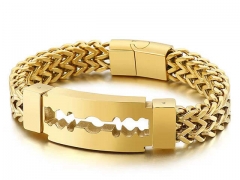 HY Wholesale Bracelets Jewelry 316L Stainless Steel Bracelets Jewelry-HY0150B0282