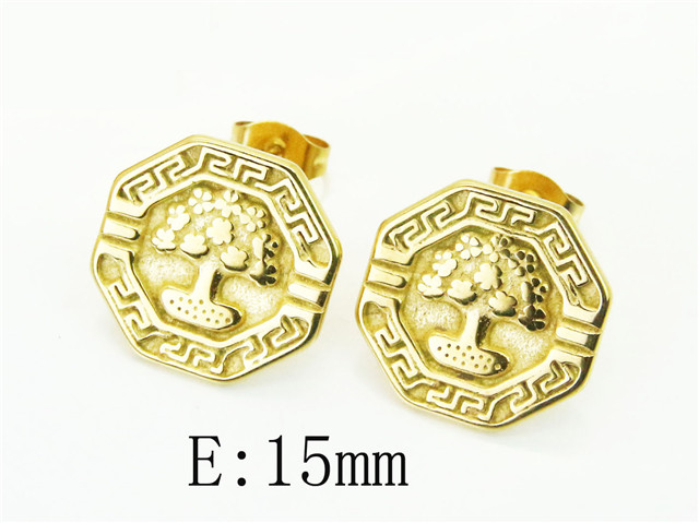 HY Wholesale Earrings 316L Stainless Steel Earrings Jewelry-HY16E0260OA