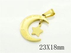 HY Wholesale Pendant Jewelry 316L Stainless Steel Jewelry Pendant-HY12P1822JL