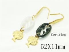 HY Wholesale Earrings 316L Stainless Steel Earrings Jewelry-HY92E0197HIT