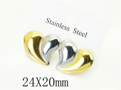 HY Wholesale Earrings 316L Stainless Steel Earrings Jewelry-HY80E0984NL