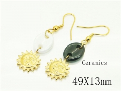 HY Wholesale Earrings 316L Stainless Steel Earrings Jewelry-HY92E0200HIX