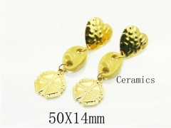 HY Wholesale Earrings 316L Stainless Steel Earrings Jewelry-HY92E0188HIV